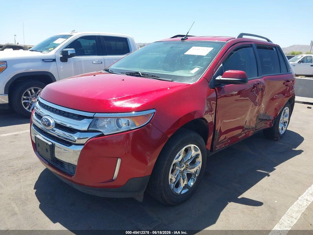 2FMDK3JC7EBB13581 2014 FORD EDGE photo no. 2