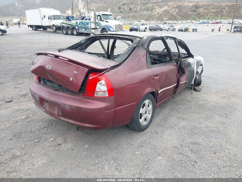 KNAFB161925077396 2002 KIA SPECTRA photo no. 4