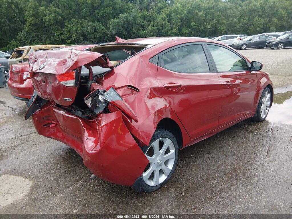 KMHDH4AE5DU515257 2013 HYUNDAI ELANTRA photo no. 4