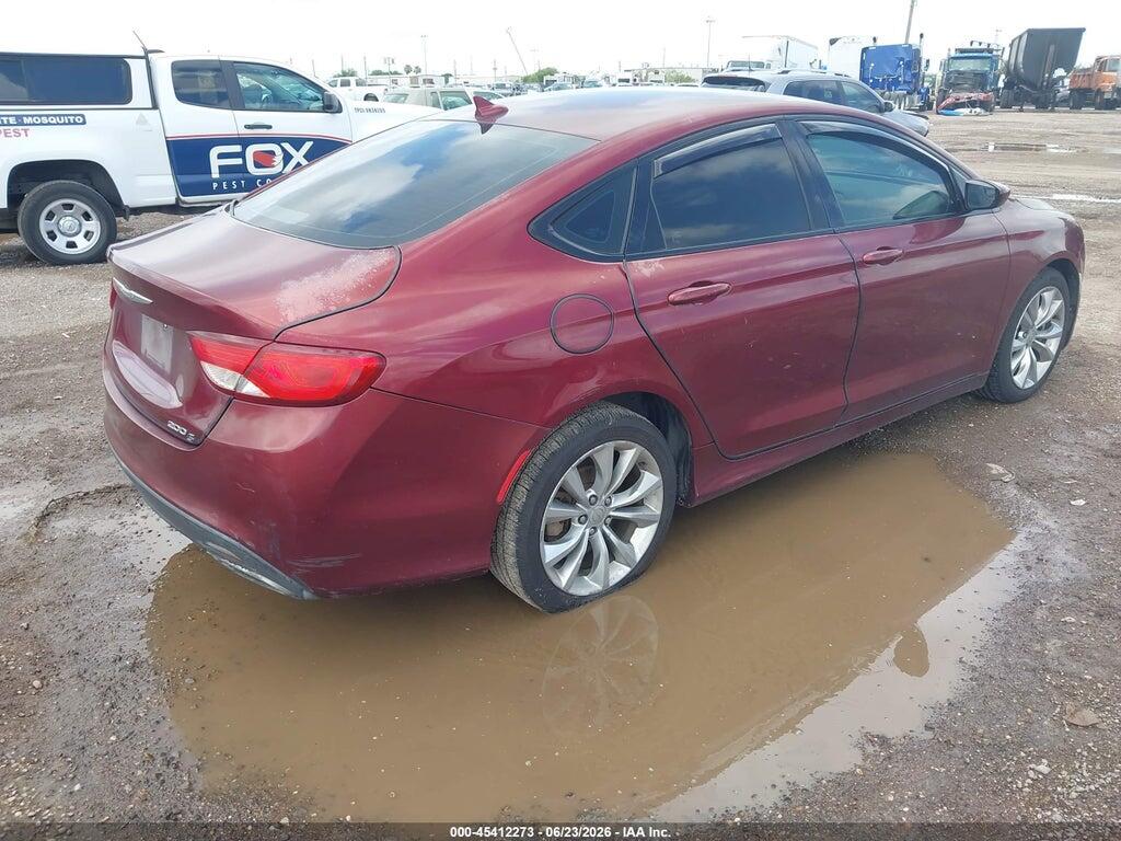 1C3CCCBB8FN654054 2015 CHRYSLER 200 photo no. 4