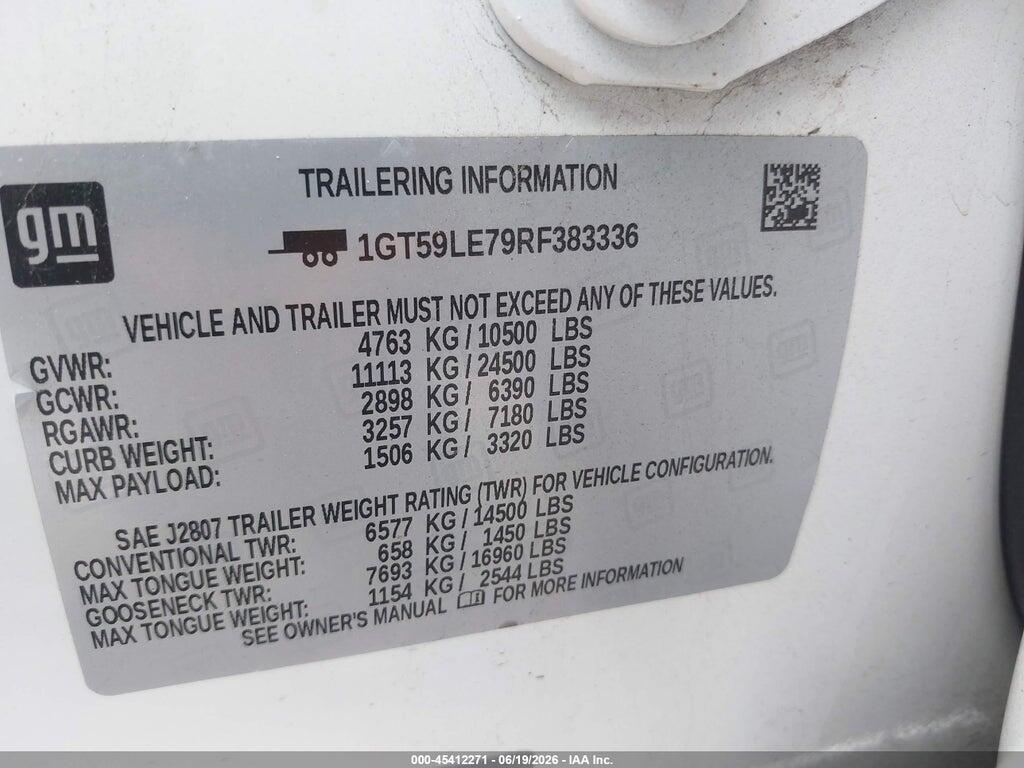 1GT59LE79RF383336 2024 GMC SIERRA 2500HD photo no. 9