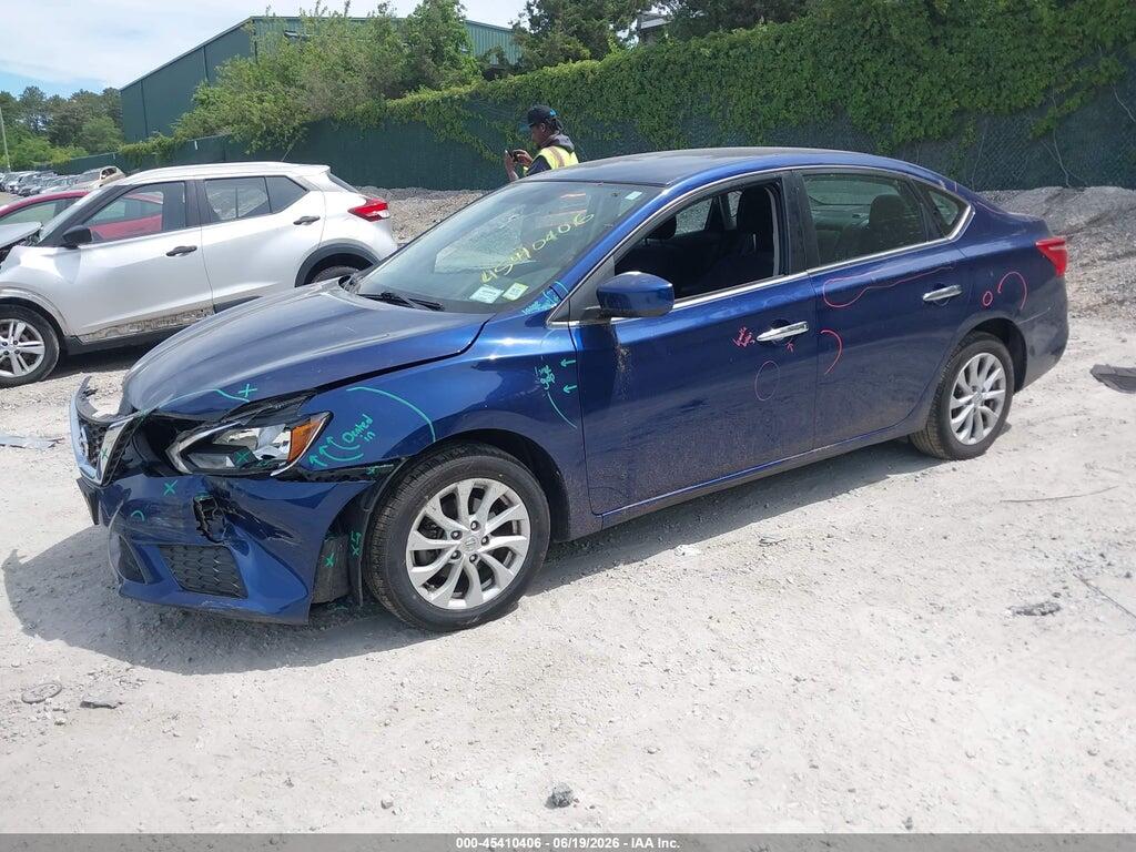 3N1AB7AP2KY447136 2019 NISSAN SENTRA photo no. 2