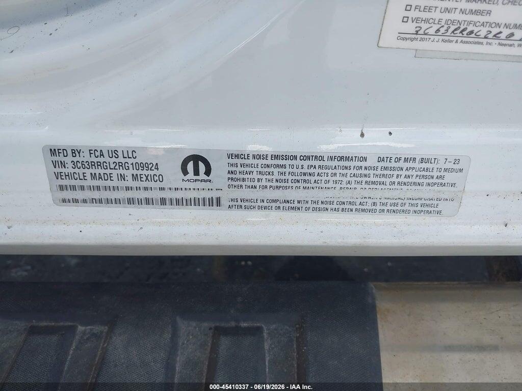 3C63RRGL2RG109924 2024 RAM 3500 photo no. 9