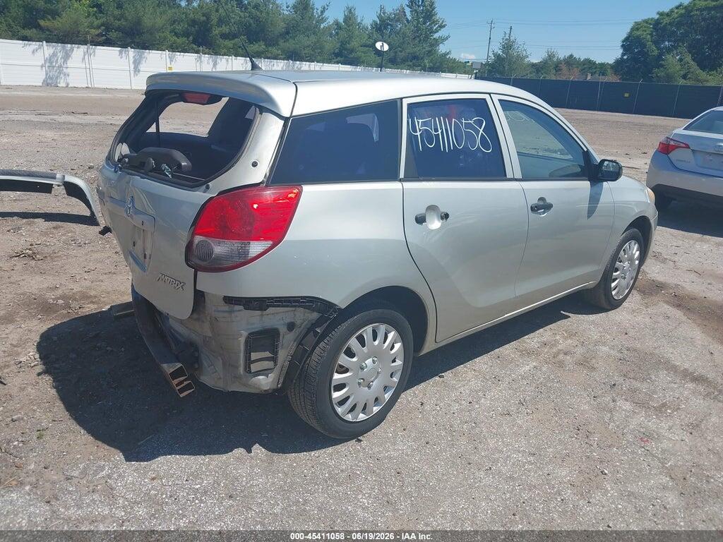 2T1KR32E44C186131 2004 TOYOTA MATRIX photo no. 4