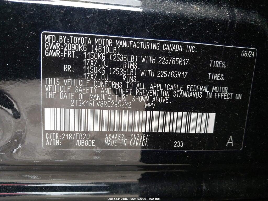 2T3K1RFV8RC285232 2024 TOYOTA RAV4 photo no. 9