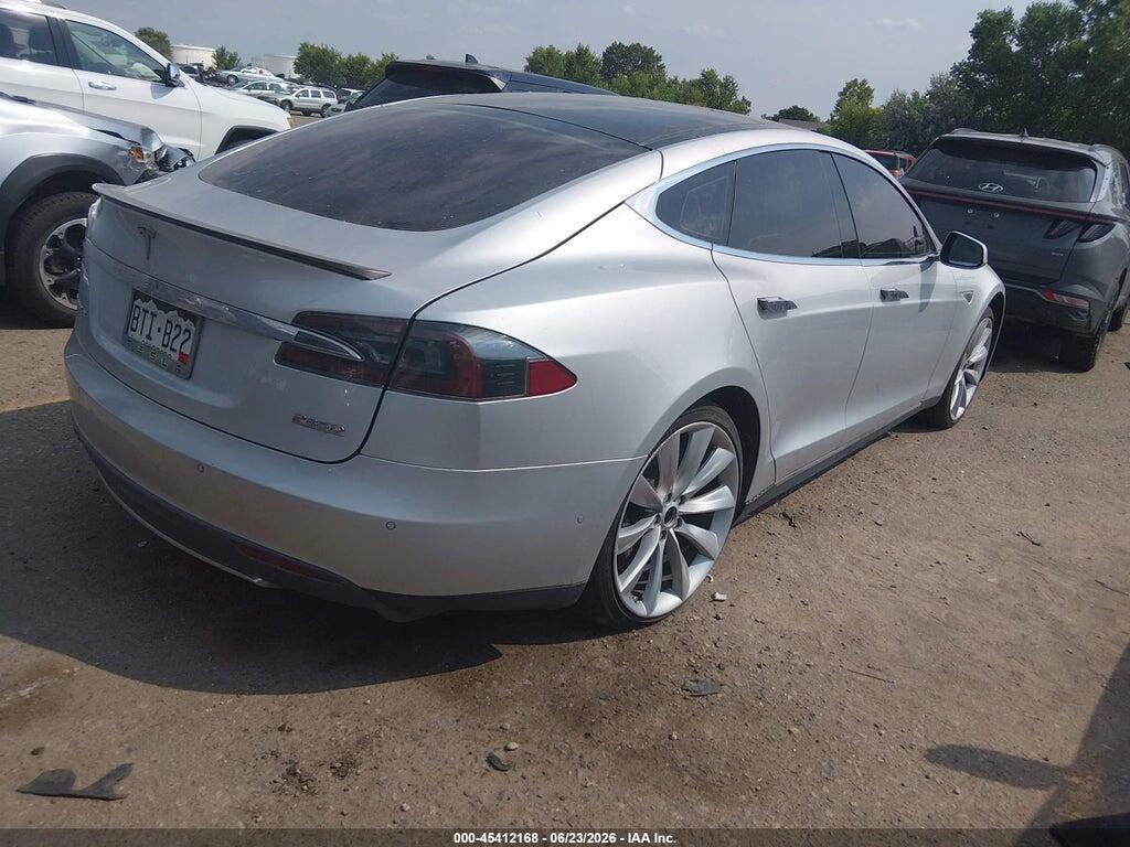 5YJSA1H21FFP67366 2015 TESLA MODEL S photo no. 4