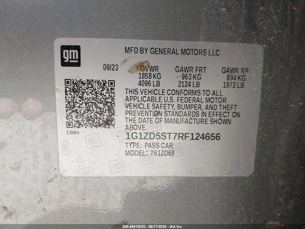 1G1ZD5ST7RF124656 2024 CHEVROLET MALIBU photo no. 9