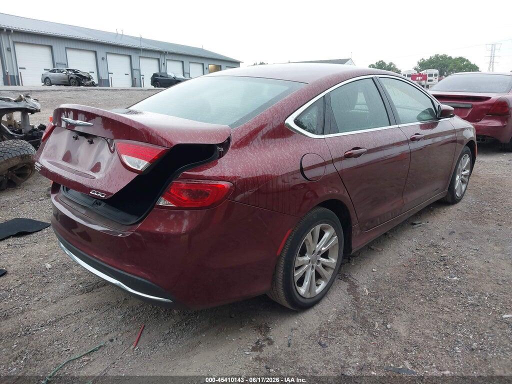 1C3CCCAB1GN129498 2016 CHRYSLER 200 photo no. 4