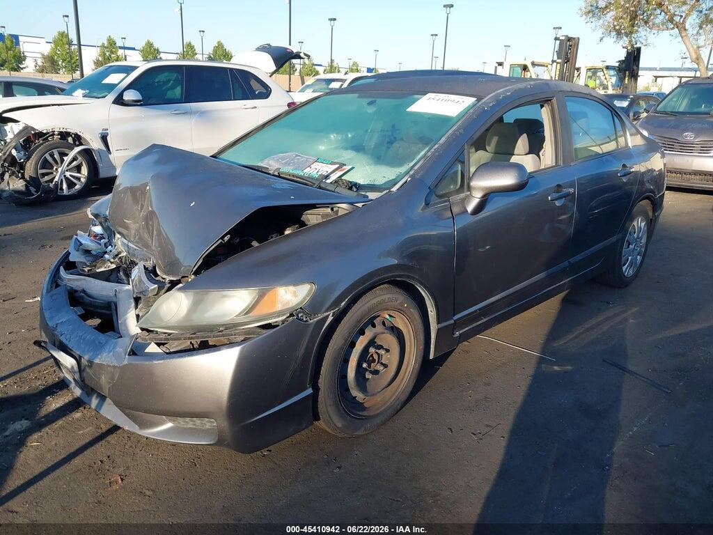19XFA1F59AE003939 2010 HONDA CIVIC photo no. 2