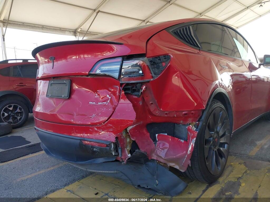 7SAYGDEF7NF340552 2022 TESLA MODEL Y photo no. 6