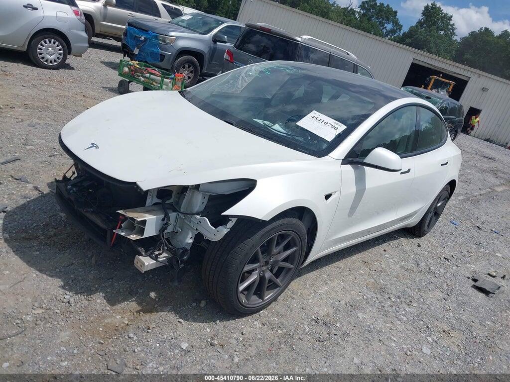 5YJ3E1EB5MF974806 2021 TESLA MODEL 3 photo no. 2