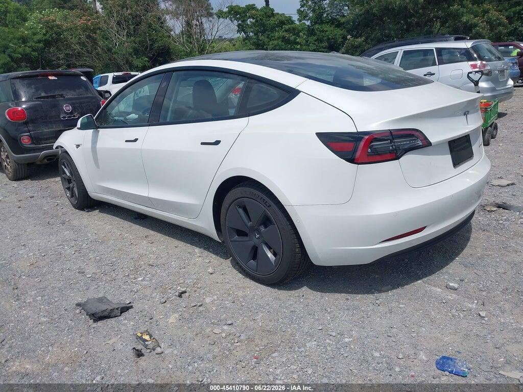 5YJ3E1EB5MF974806 2021 TESLA MODEL 3 photo no. 3