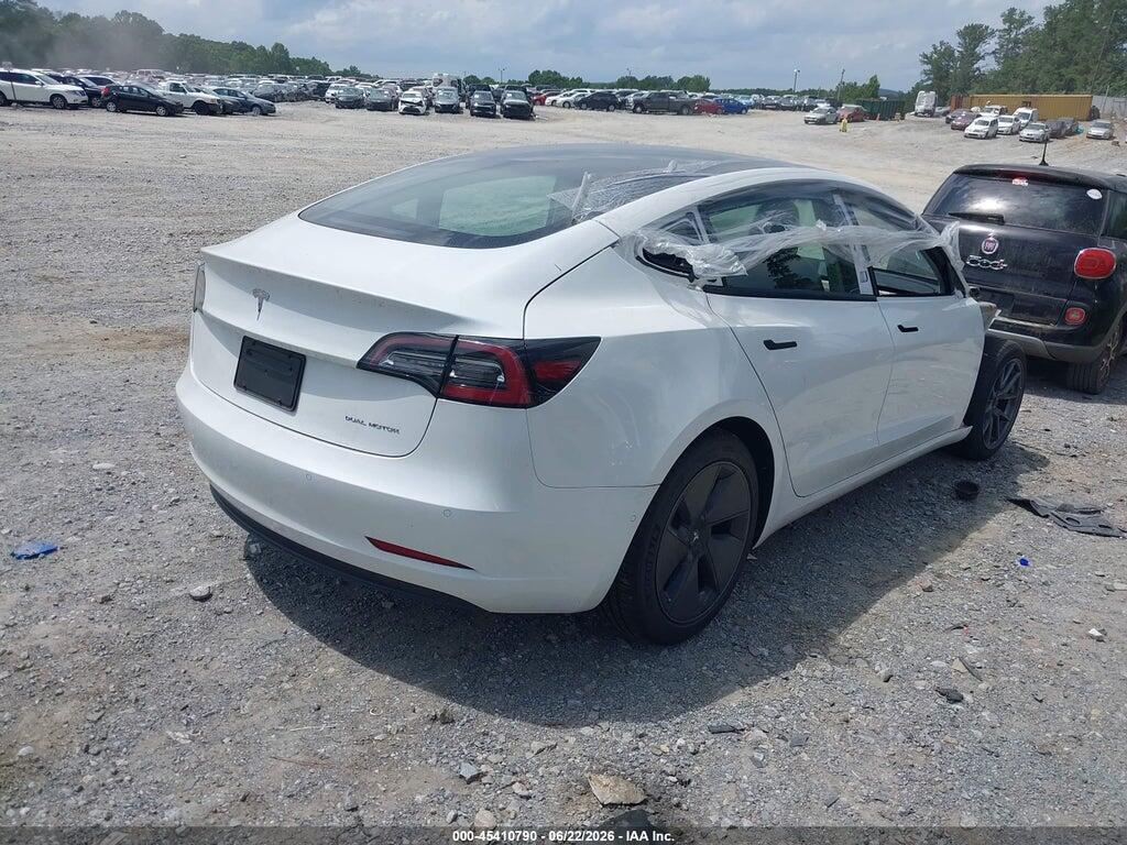 5YJ3E1EB5MF974806 2021 TESLA MODEL 3 photo no. 4