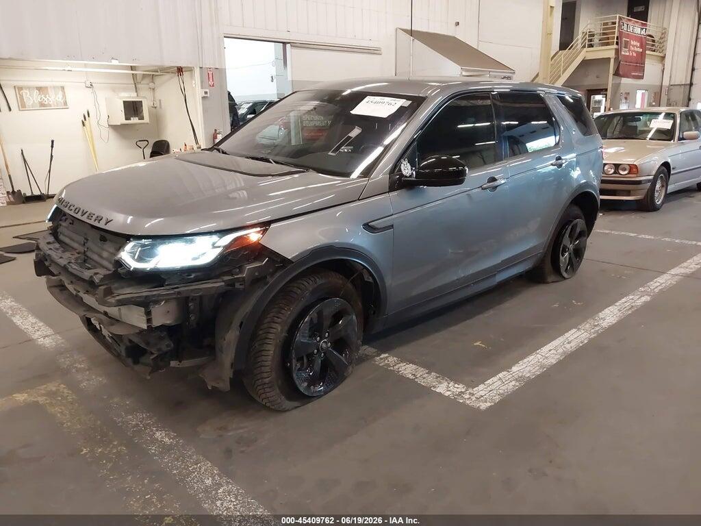 SALCJ2FX7LH852192 2020 LAND ROVER DISCOVERY SPORT photo no. 2