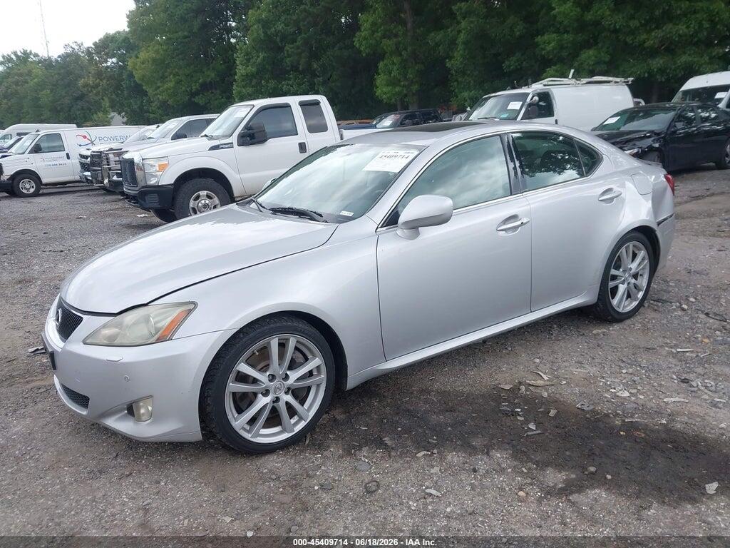 JTHBE262465003797 2006 LEXUS IS 350 photo no. 2