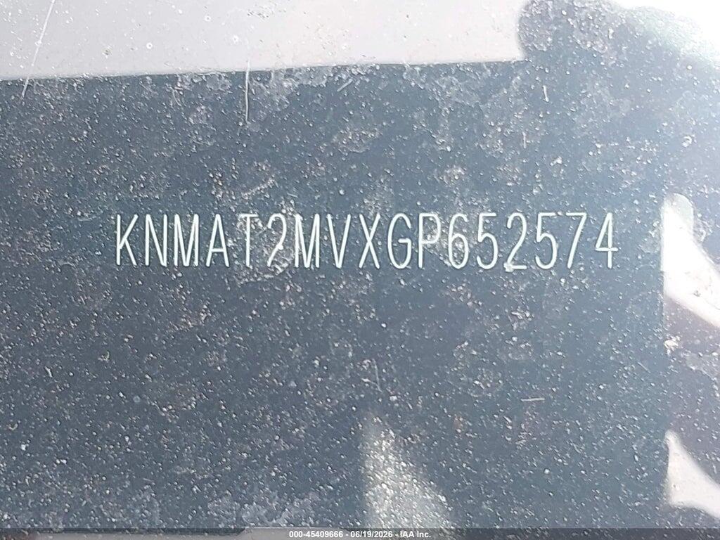 KNMAT2MVXGP652574 2016 NISSAN ROGUE photo no. 9