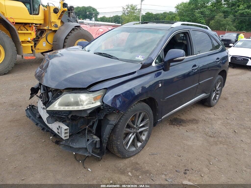 2T2BK1BAXDC214581 2013 LEXUS RX 350 photo no. 2