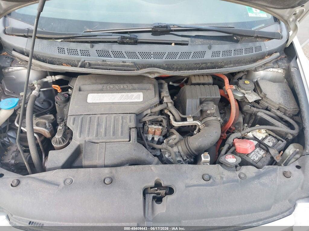 JHMFA36208S030065 2008 HONDA CIVIC HYBRID photo no. 10