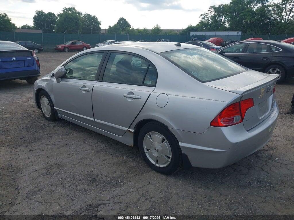 JHMFA36208S030065 2008 HONDA CIVIC HYBRID photo no. 3
