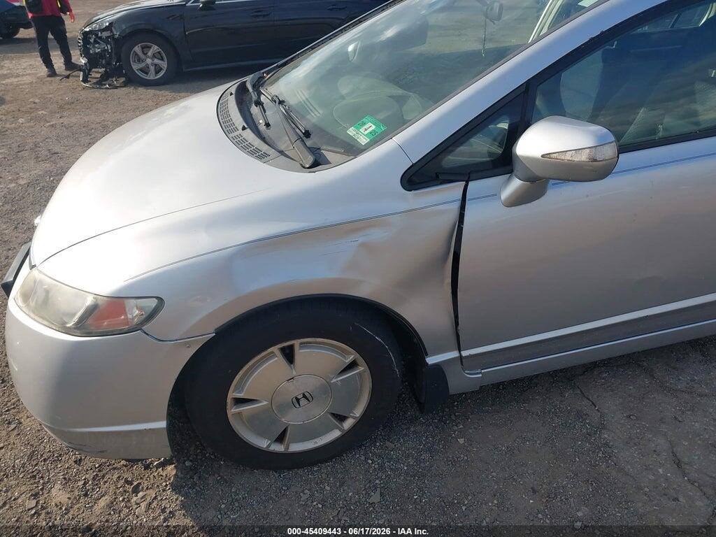 JHMFA36208S030065 2008 HONDA CIVIC HYBRID photo no. 6