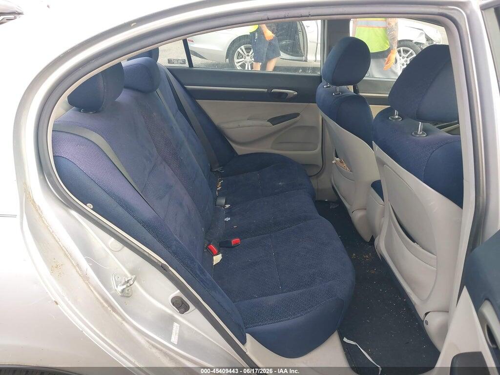 JHMFA36208S030065 2008 HONDA CIVIC HYBRID photo no. 8
