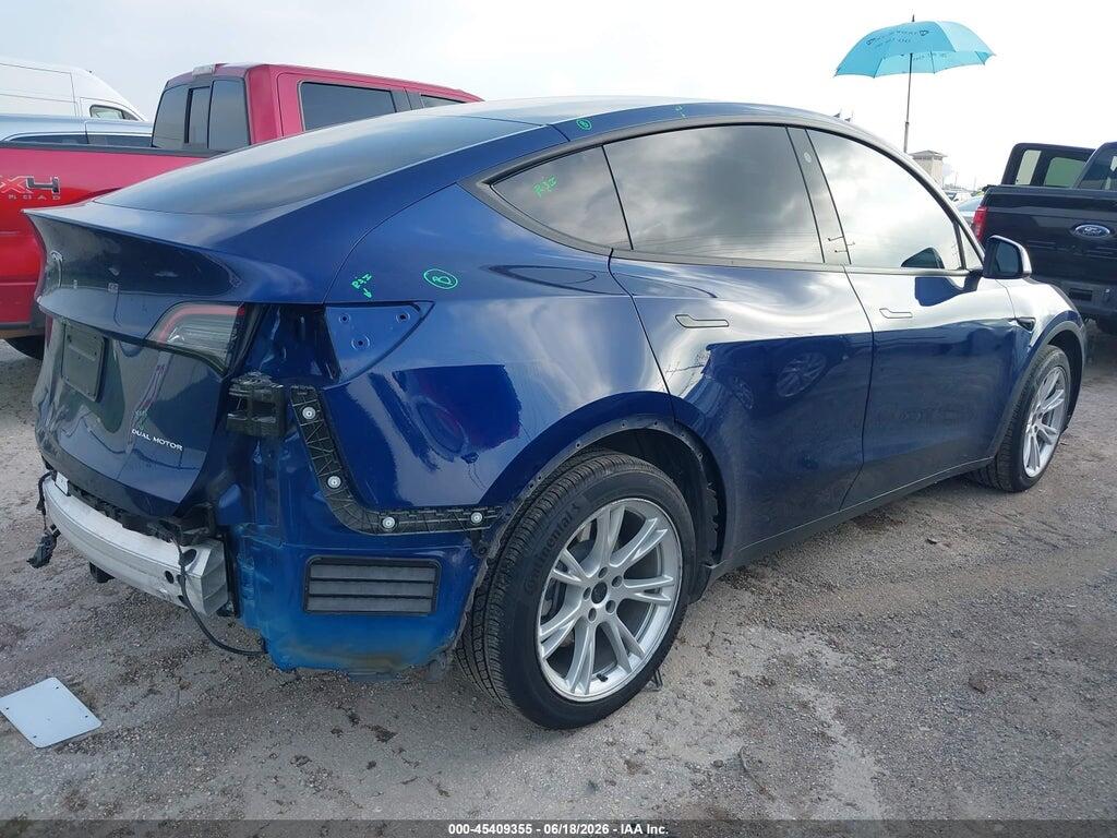 7SAYGDEE6PF604595 2023 TESLA MODEL Y photo no. 4