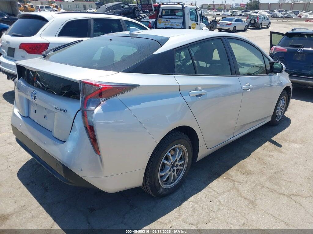 JTDKBRFU4H3047740 2017 TOYOTA PRIUS photo no. 4