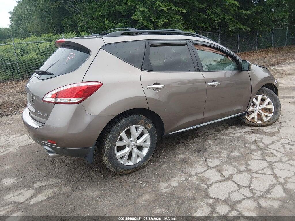 JN8AZ1MW6CW219906 2012 NISSAN MURANO photo no. 4