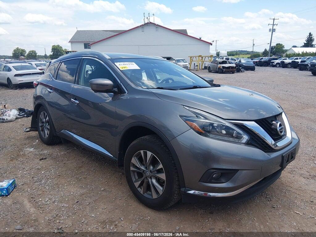 5N1AZ2MH1JN121643 2018 NISSAN MURANO photo no. 1