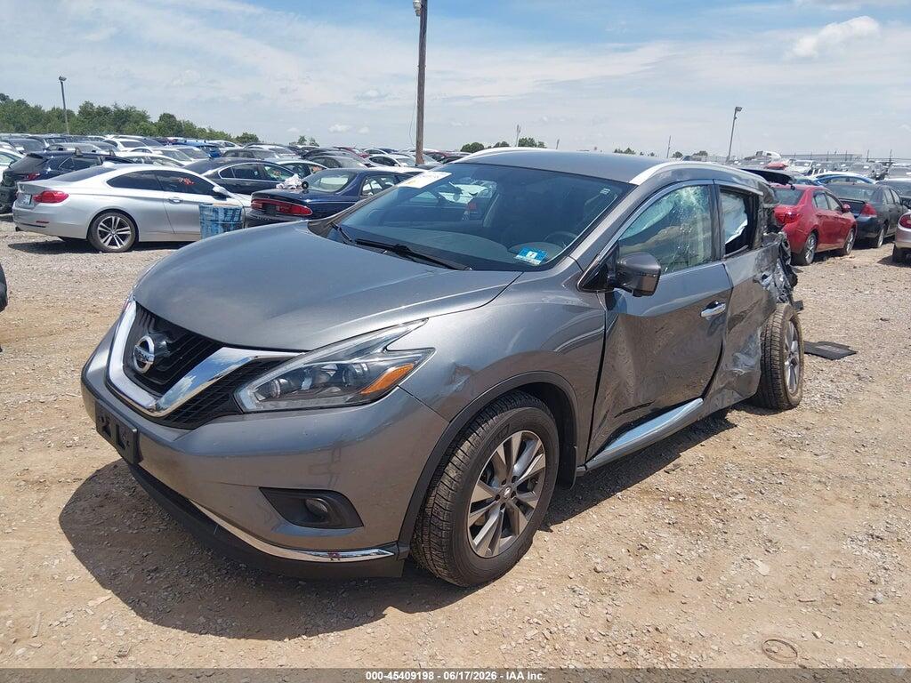 5N1AZ2MH1JN121643 2018 NISSAN MURANO photo no. 2