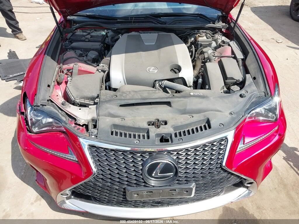 JTHSE5BC8F5001678 2015 LEXUS RC 350 photo no. 10