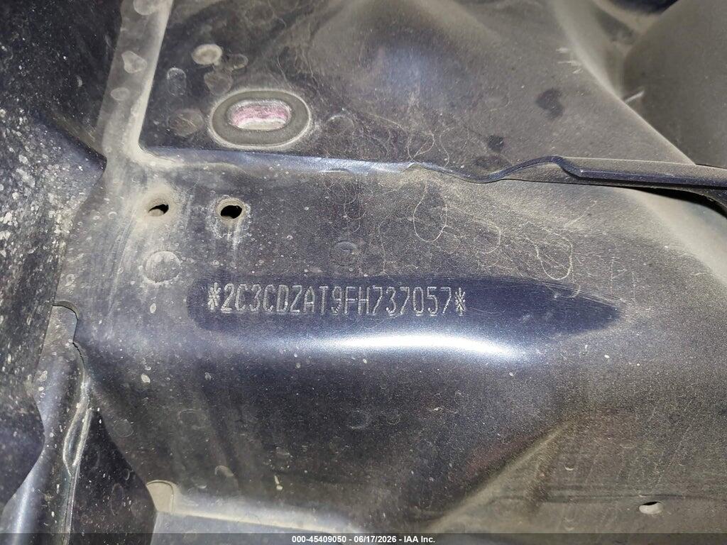 2C3CDZAT9FH737057 2015 DODGE CHALLENGER photo no. 9