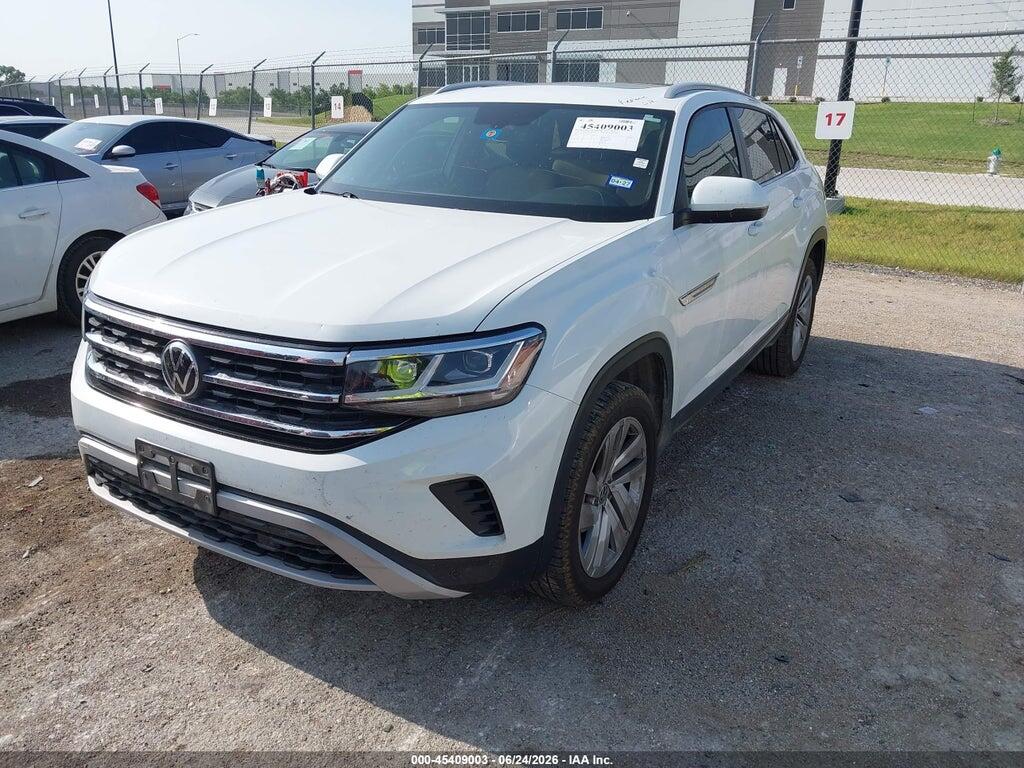 1V2JE2CA7MC223953 2021 VOLKSWAGEN ATLAS CROSS SPORT photo no. 2