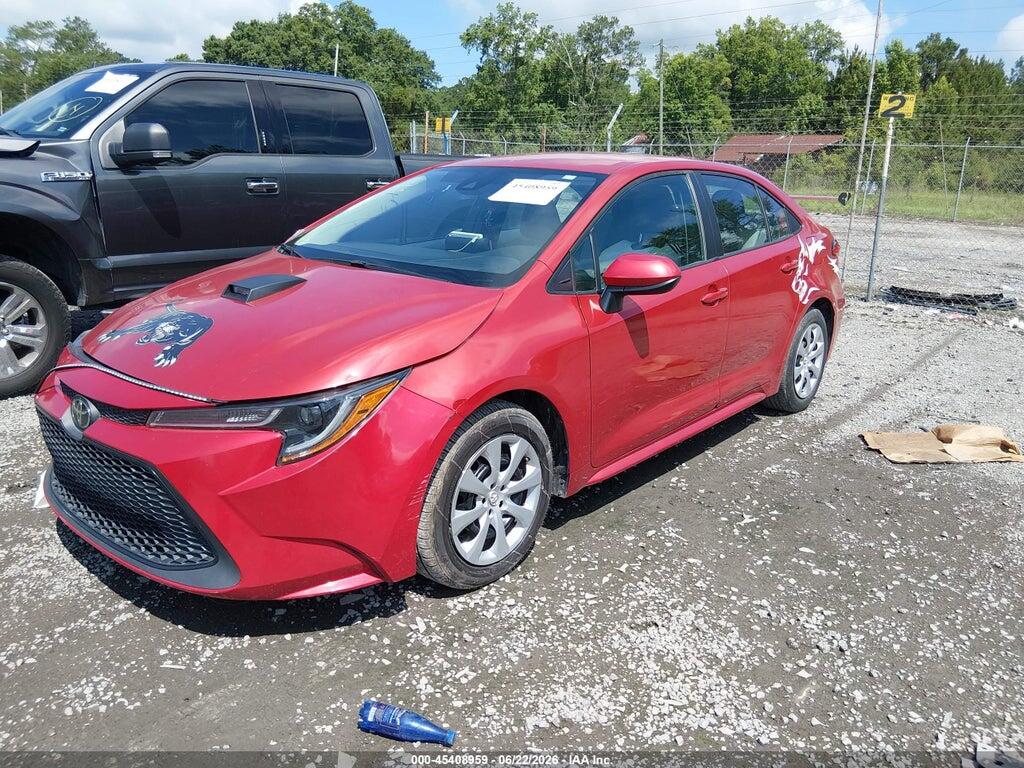 5YFEPMAE4MP187113 2021 TOYOTA COROLLA photo no. 2