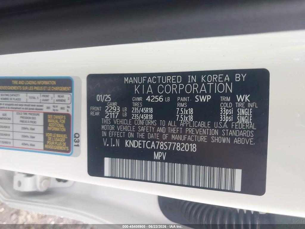 KNDETCA78S7782018 2025 KIA SELTOS photo no. 9
