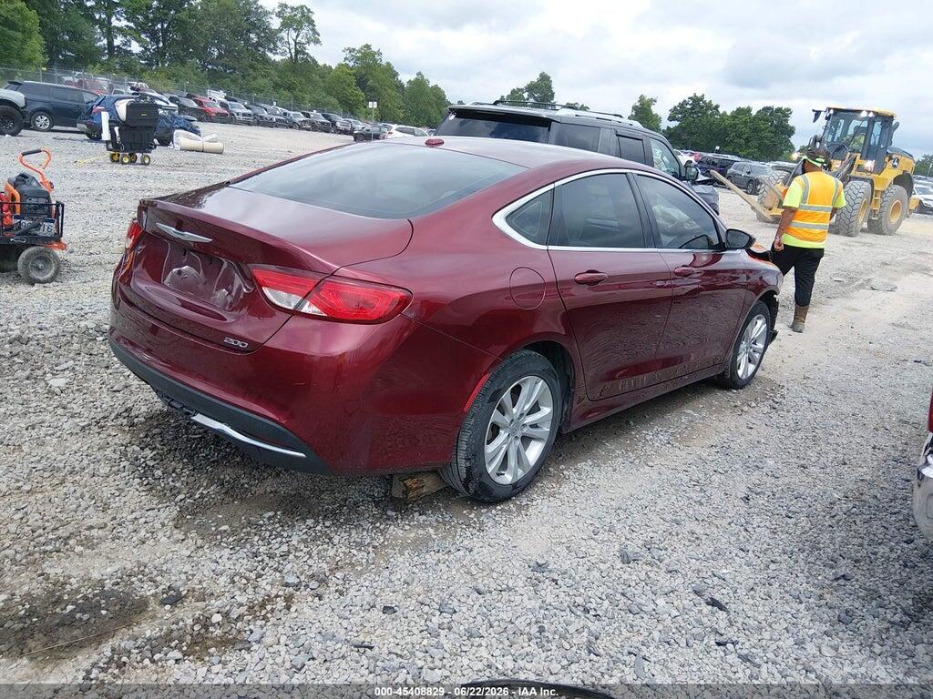 1C3CCCAB2FN563265 2015 CHRYSLER 200 photo no. 4