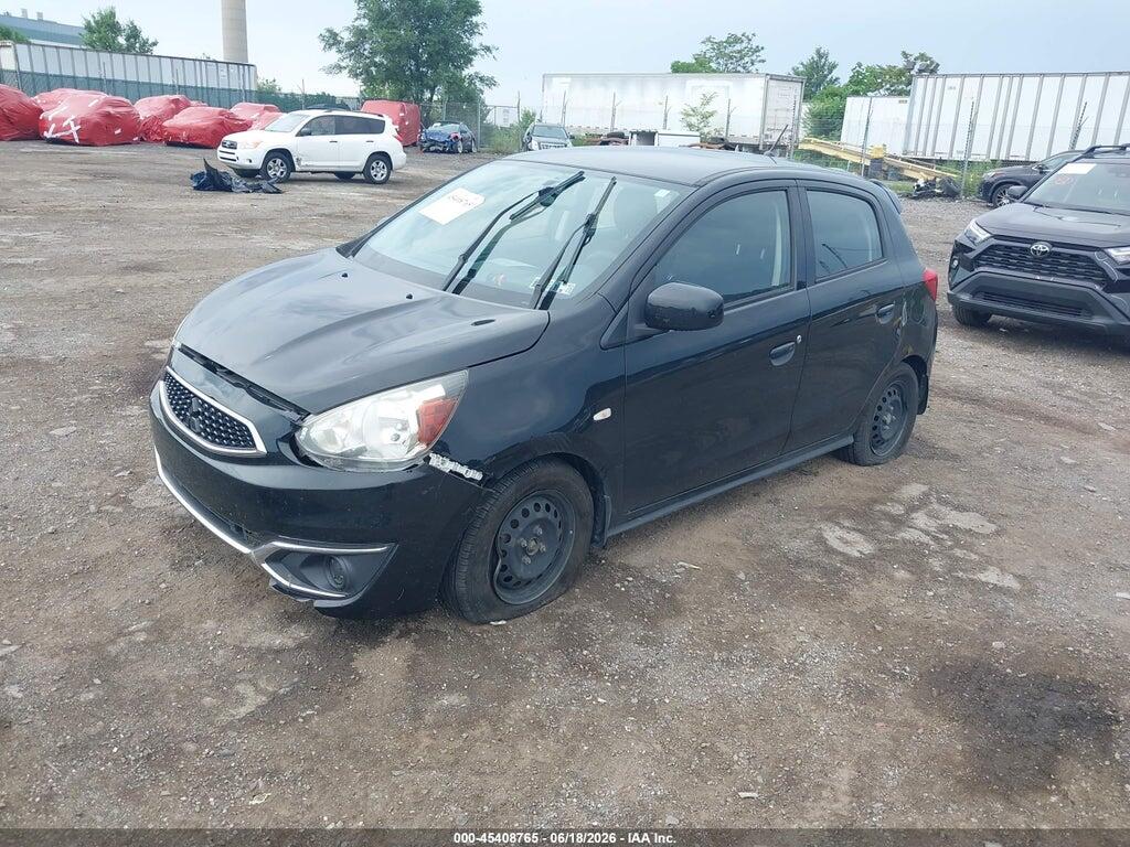 ML32A3HJ4KH002801 2019 MITSUBISHI MIRAGE photo no. 2