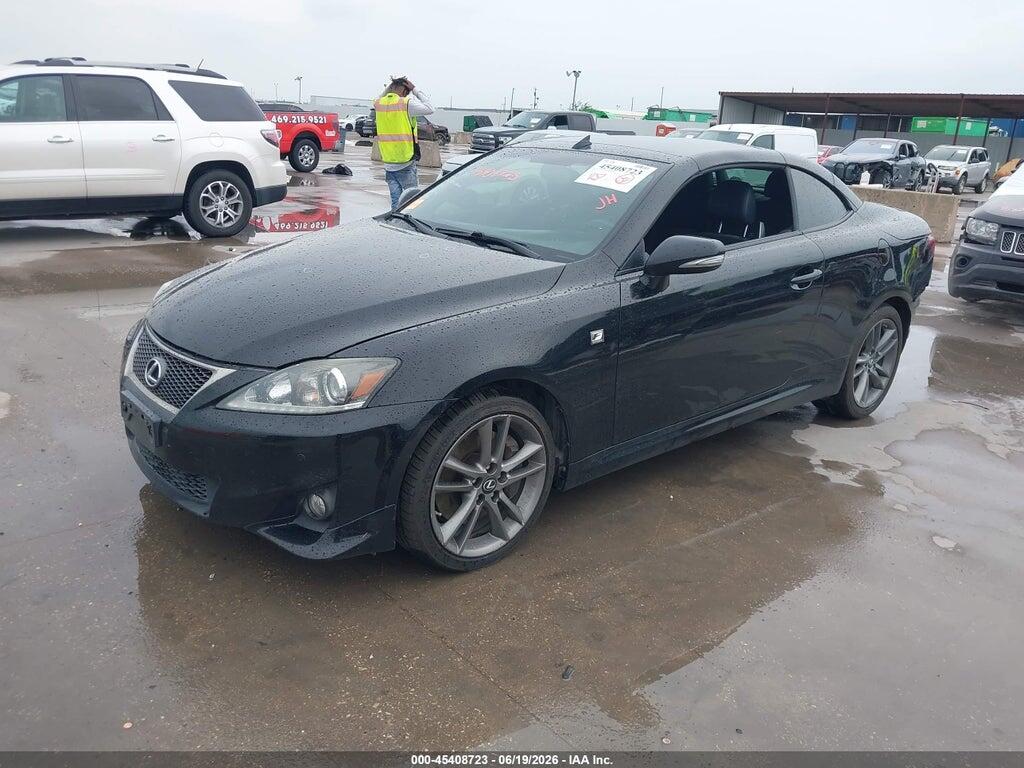 JTHFE2C28E2510367 2014 LEXUS IS 350C photo no. 2