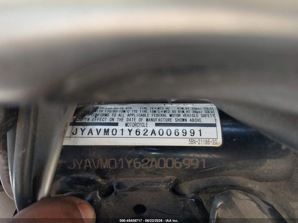 JYAVM01Y62A006991 2002 YAMAHA XVS65 photo no. 10