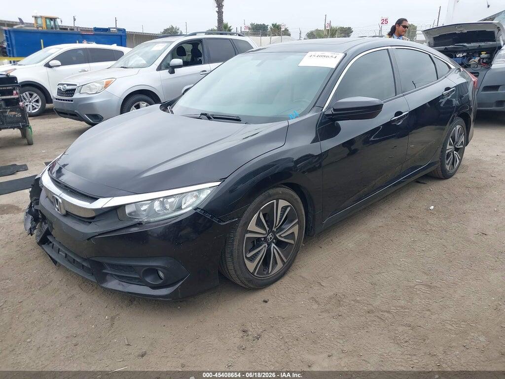 JHMFC1F37JX022643 2018 HONDA CIVIC photo no. 2