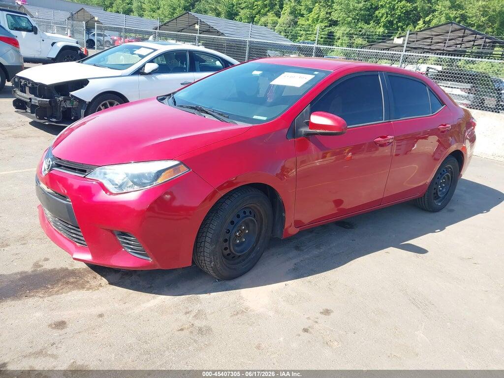 2T1BURHE6FC431829 2015 TOYOTA COROLLA photo no. 2