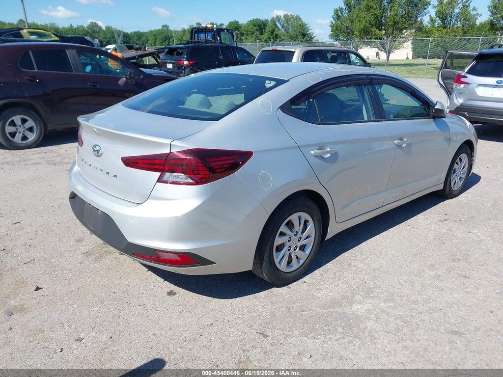 5NPD74LF6KH419254 2019 HYUNDAI ELANTRA photo no. 4