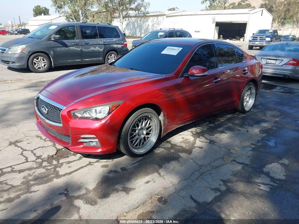 JN1BV7ARXFM418053 2015 INFINITI Q50 photo no. 2