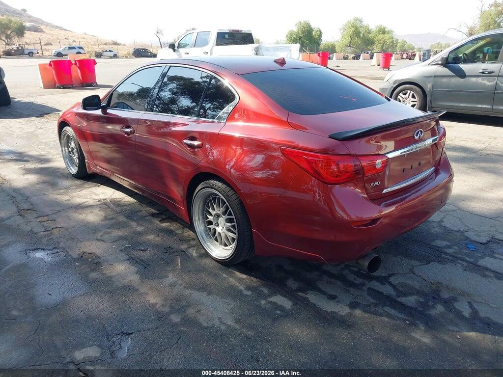 JN1BV7ARXFM418053 2015 INFINITI Q50 photo no. 3
