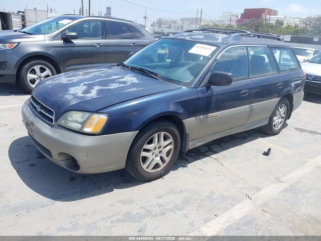 4S3BH665217655387 2001 SUBARU OUTBACK photo no. 2