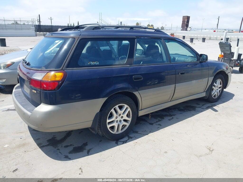 4S3BH665217655387 2001 SUBARU OUTBACK photo no. 4