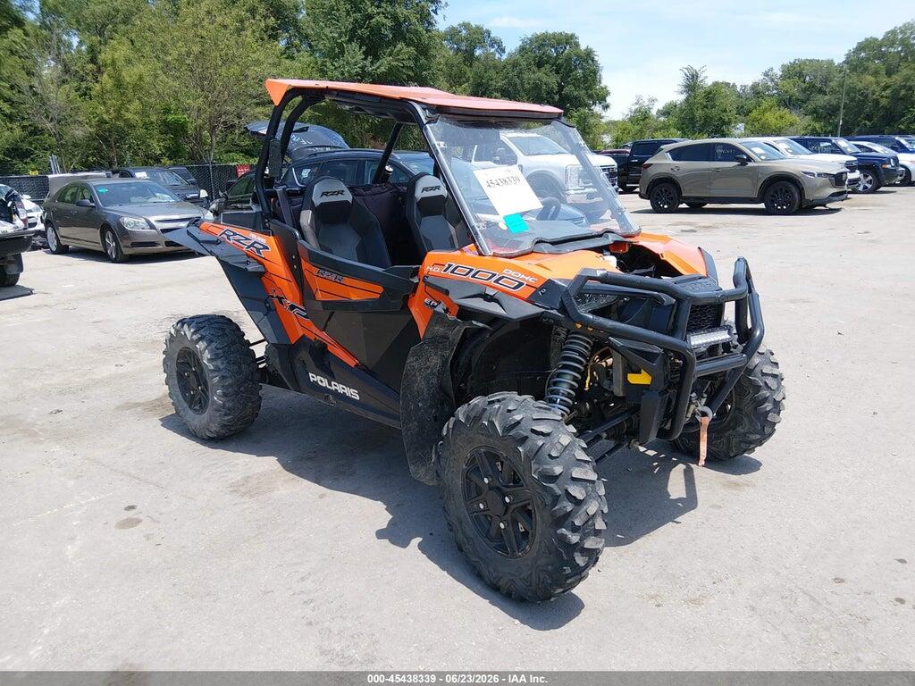 4XAVDE997FB315147 2015 POLARIS RZR photo no. 1
