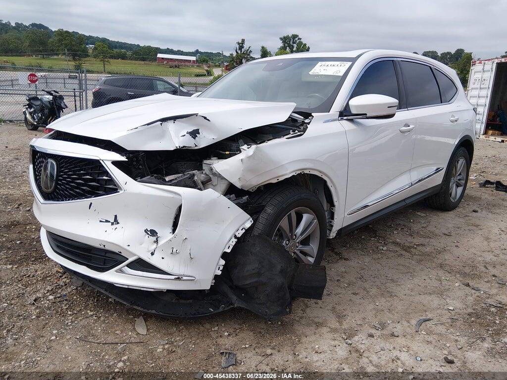 5J8YE1H37NL016745 2022 ACURA MDX photo no. 2