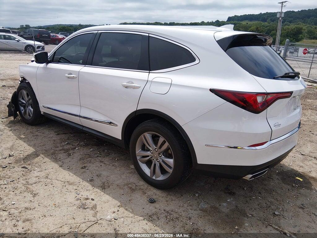 5J8YE1H37NL016745 2022 ACURA MDX photo no. 3