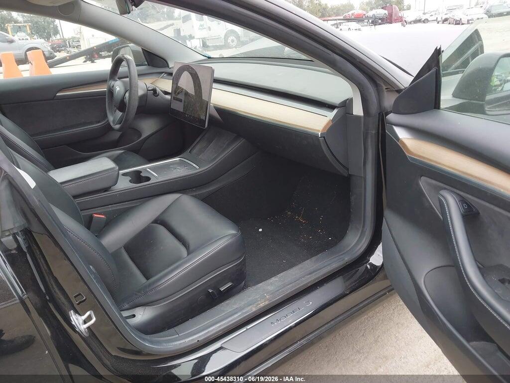 5YJ3E1EA1MF074976 2021 TESLA MODEL 3 photo no. 5